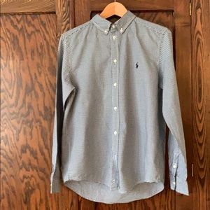 Ralph Lauren POLO dress plaid check dress shirt